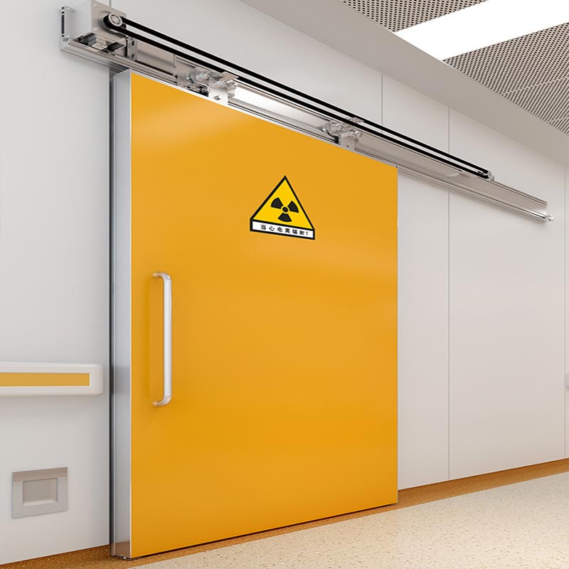 Porta deslizante automática de protección contra raios X resistente Porta deslizante automática de protección contra raios X resistente