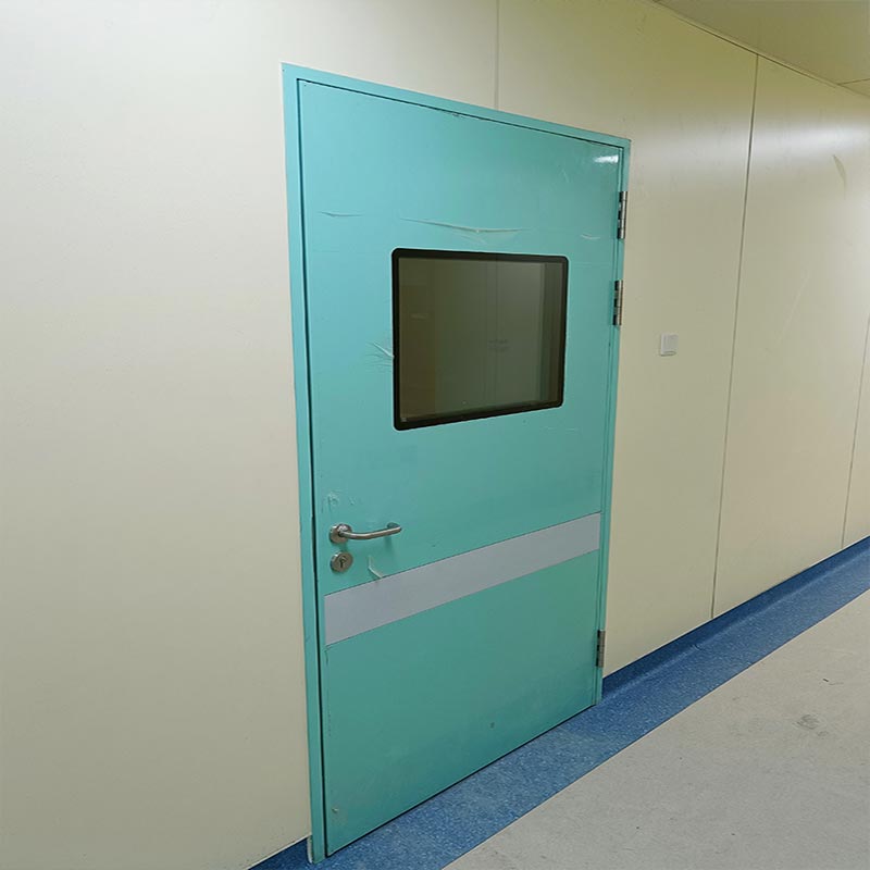 Porta abatible de protección contra raios X
